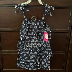 Embroidered romper